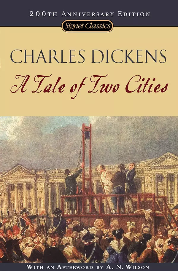 A Tale of Two Cities là một cuốn tiểu thuyết lịch sử được viết bởi Charles Dickens, xuất bản năm 1859. Thuộc top 10 cuốn sách bán chạy nhất mọi thời đại.