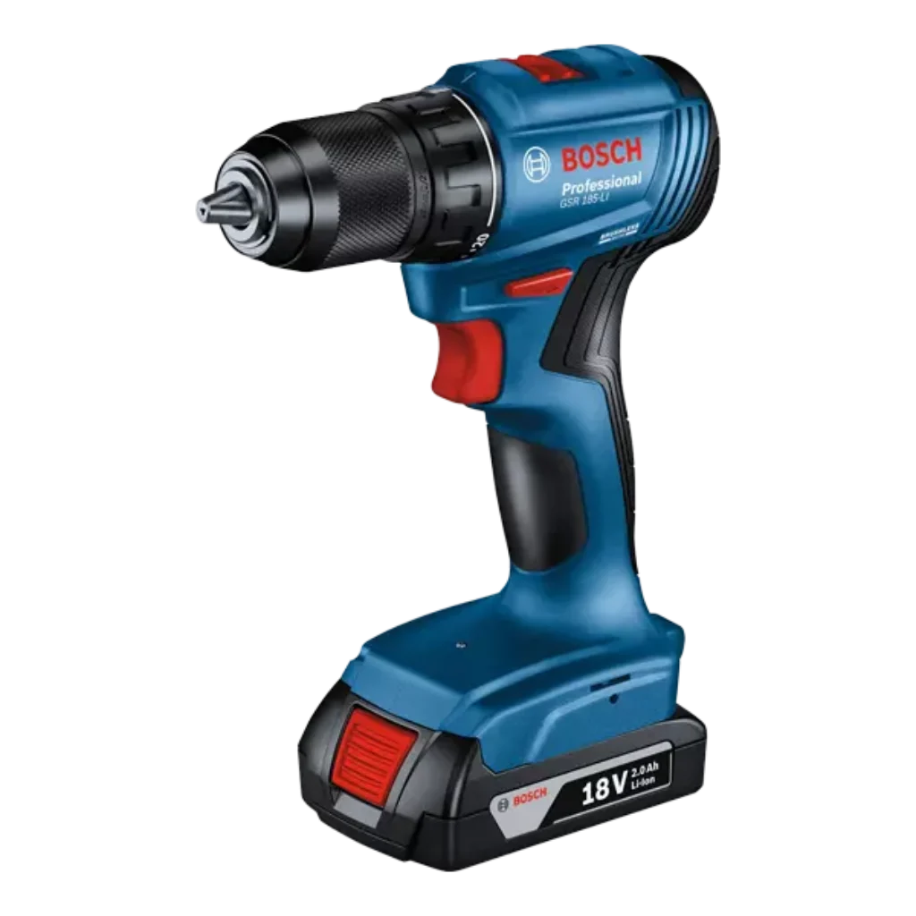 Bosch GSR 185-LI 18V là mẫu máy khoan bosch hoạt động bằng năng lượng Pin