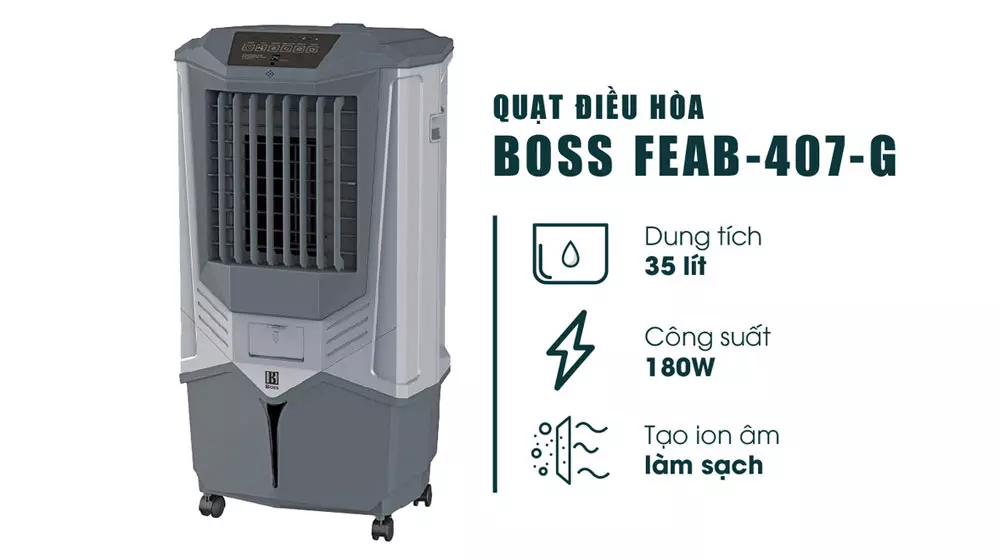 Quạt điều hòa Không Khí Boss FEAB-407-G