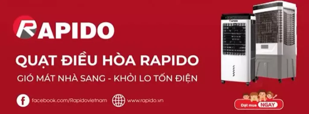 Quạt điều hòa không khí đến từ hãng Rapido có tốt không?