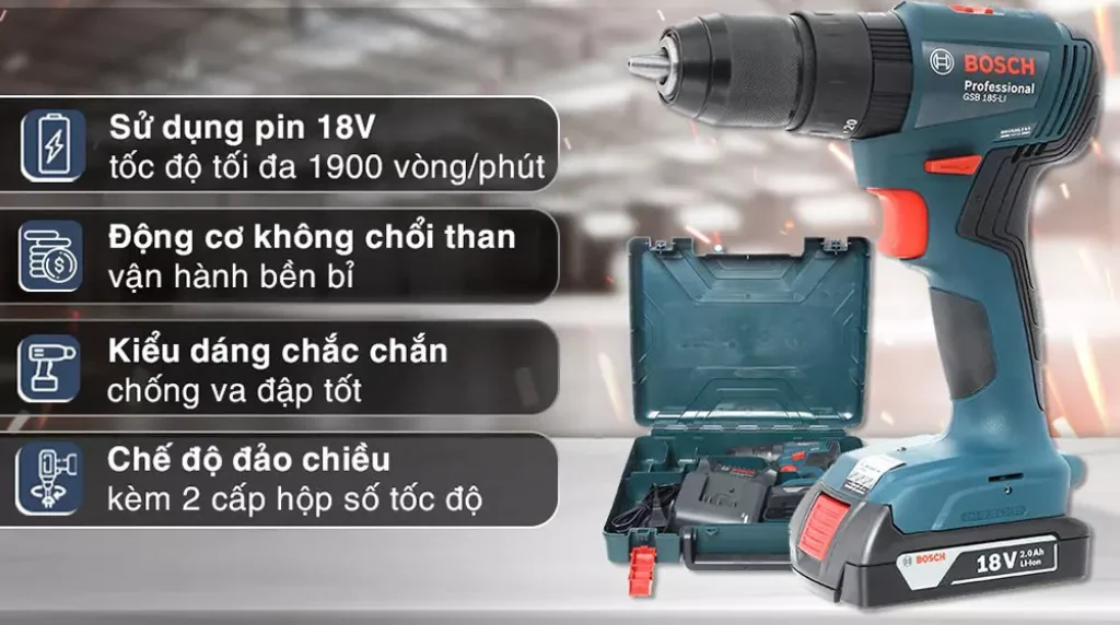 Máy khoan Pin tốt nhất của Bosch