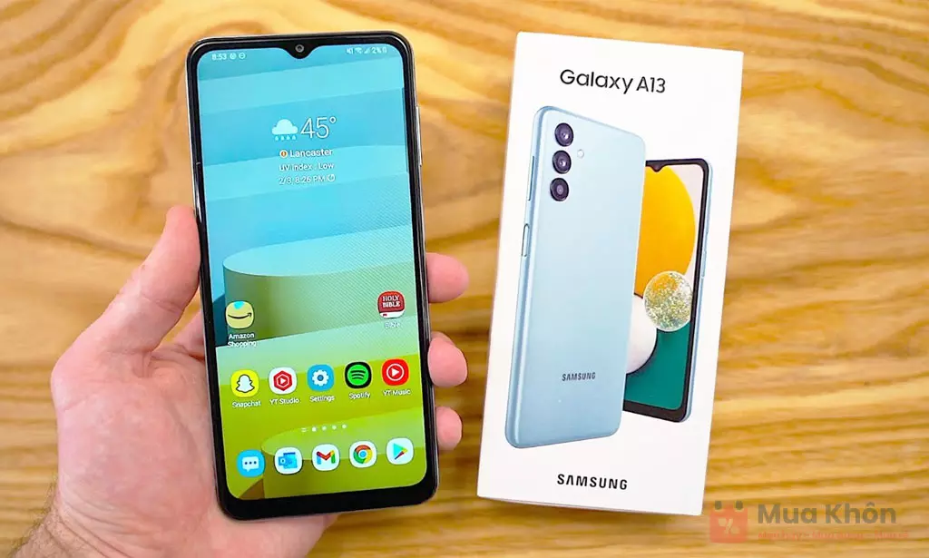 Samsung Galaxy A13: Điện thoại dưới 4 triệu tốt nhất hiện nay