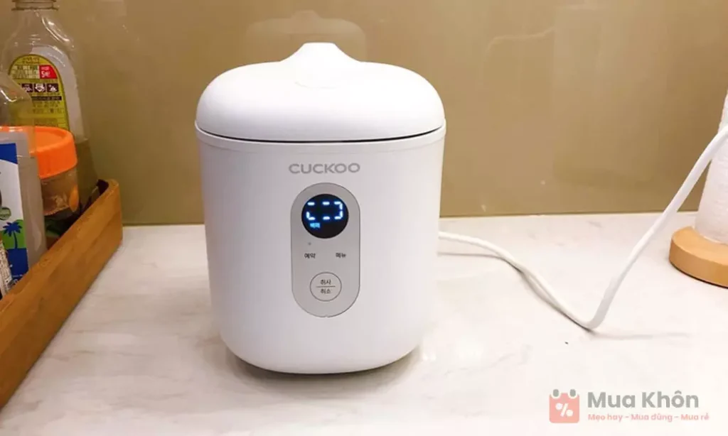 Nồi cơm điện mini Cuckoo CR-0255MW dành cho một người