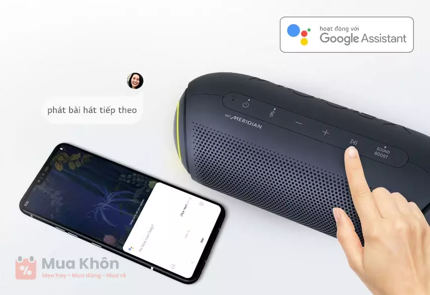 Đánh giá LG XBOOM Go PL7: Hỗ trợ trợ lý giọng nói Siri và Google Assistant