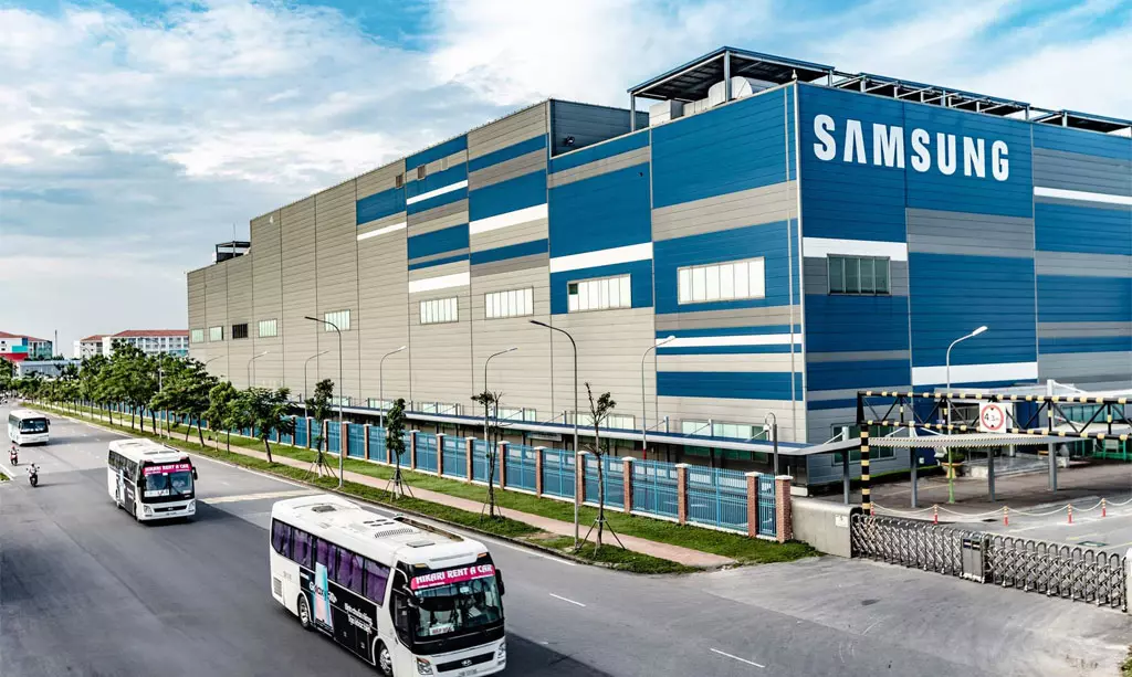 Samsung Việt Nam là một trong những công ty công nghệ hàng đầu tại Việt Nam