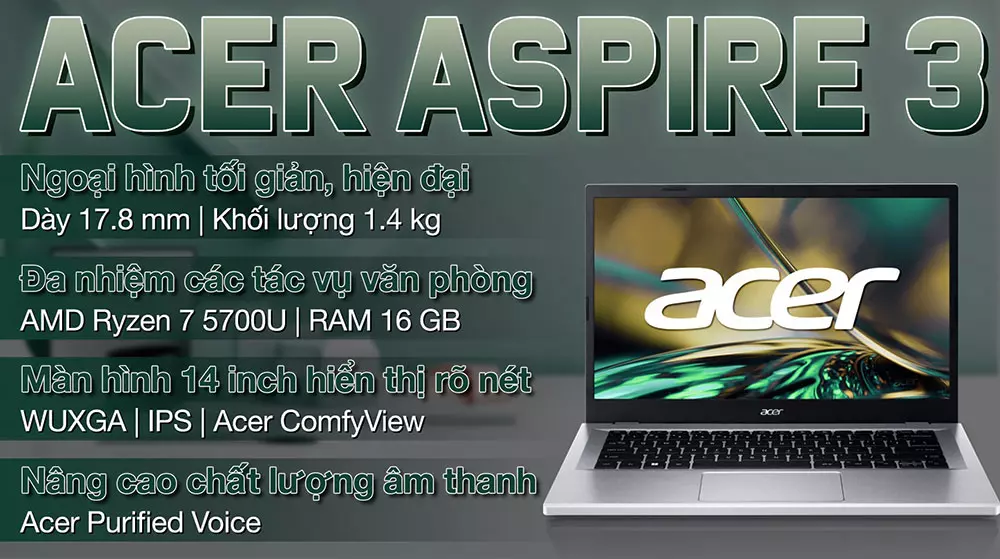 acer aspire 3 a314 mo ta