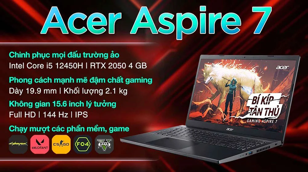 acer aspire 7 gaming a715 76g 59mw mo ta