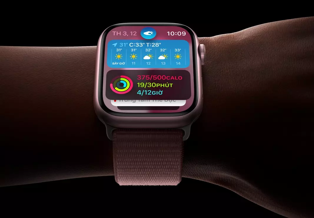 apple watch s9 day vai mo ta