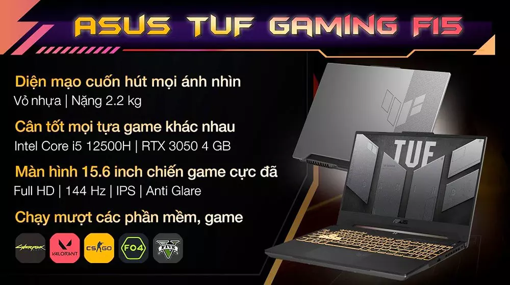 asus tuf gaming f15 fx507zc4 i5 hn074w mo ta