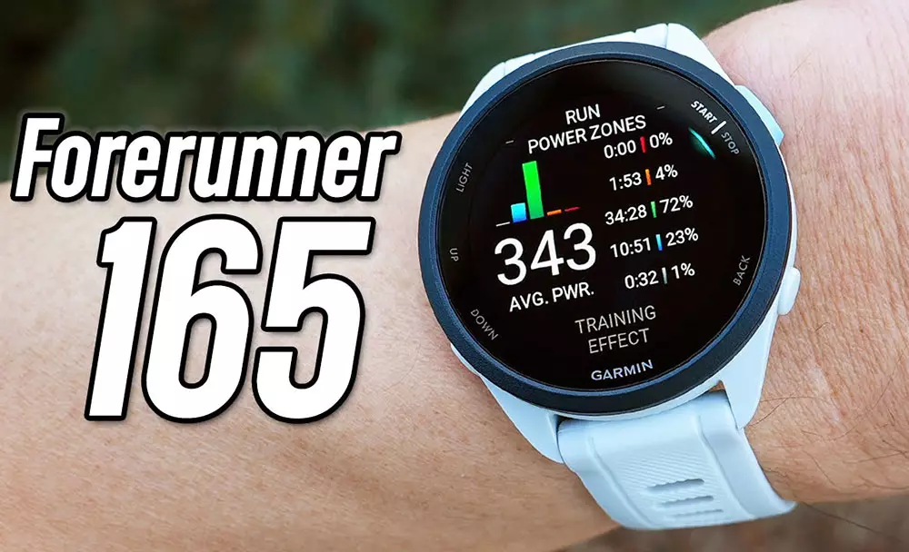 garmin forerunner 165 mo ta